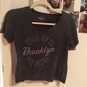 Cute American eagle top